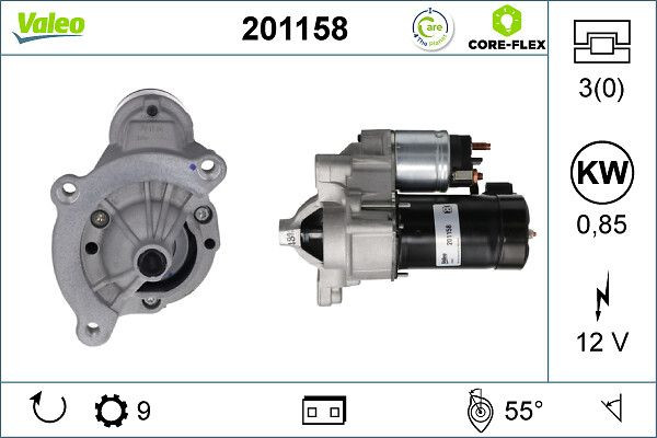 Starteris VALEO 201158