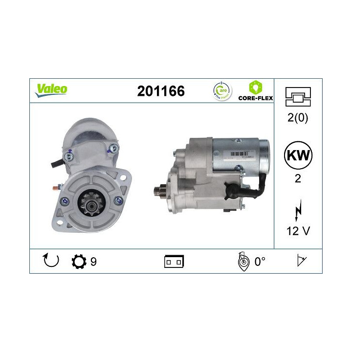 Starteris VALEO 201166