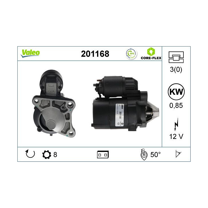 Starteris VALEO 201168