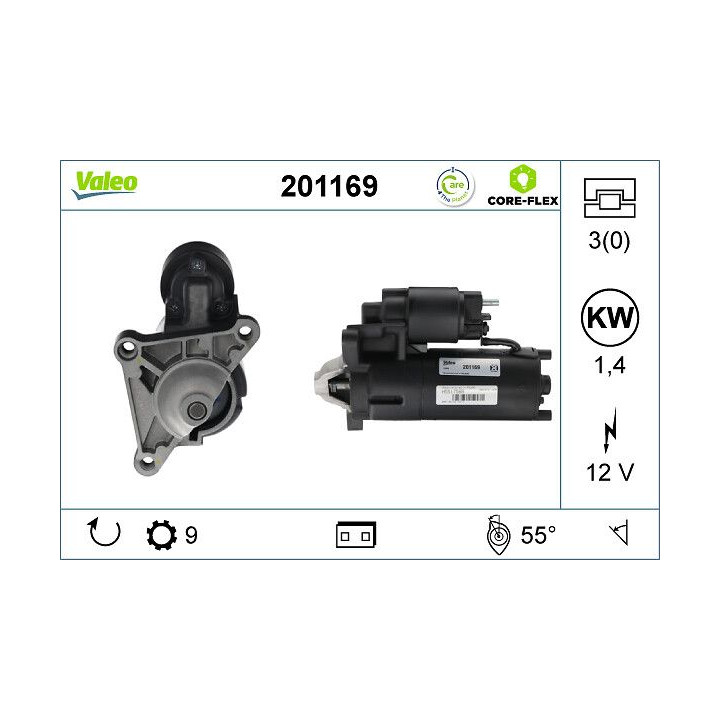 Starteris VALEO 201169