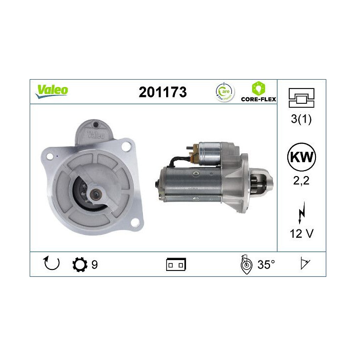 Starteris VALEO 201173