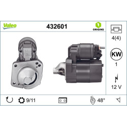 Starteris VALEO 432601
