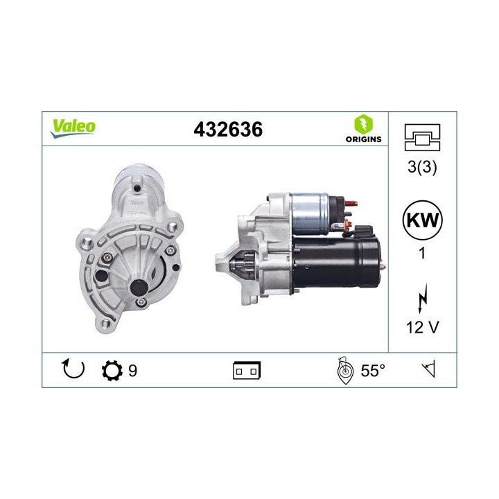 Starteris VALEO 432636