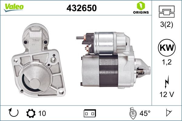 Starteris VALEO 432650
