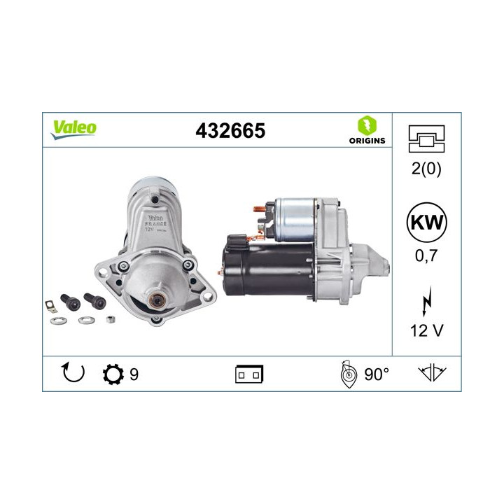 Starteris VALEO 432665