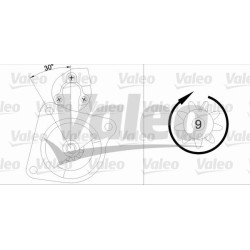 Starteris VALEO 433282