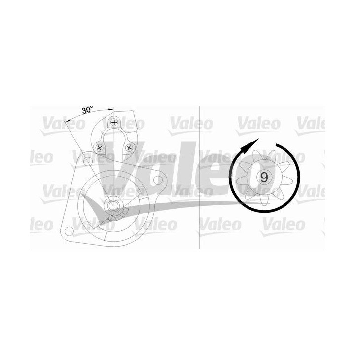 Starteris VALEO 433282
