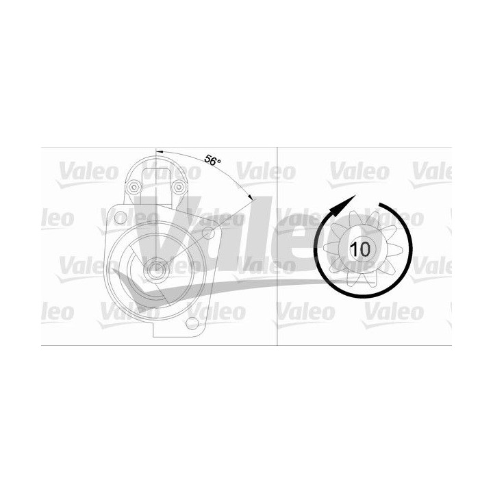 Starteris VALEO 433286