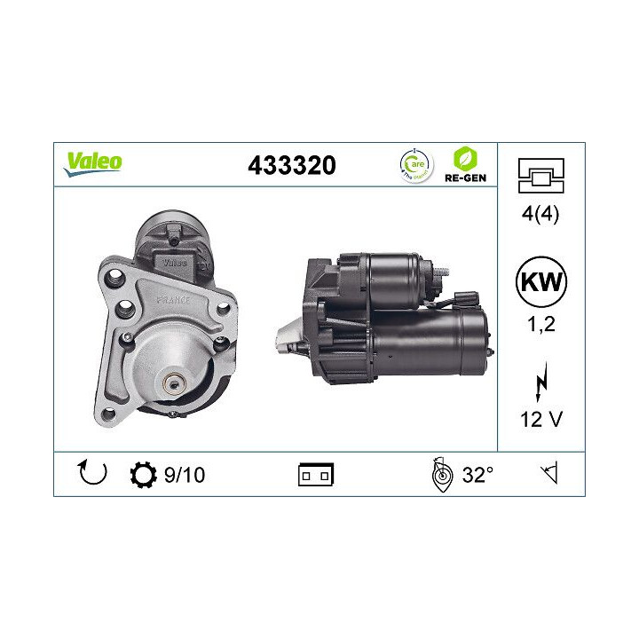 Starteris VALEO 433320