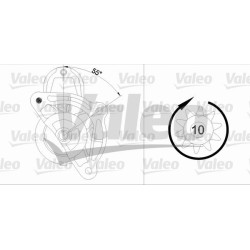 Starteris VALEO 433323