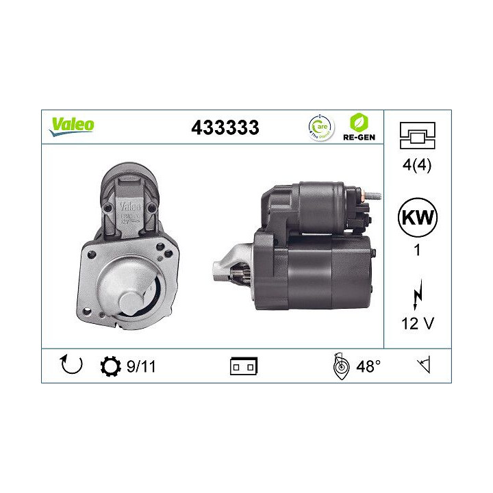 Starteris VALEO 433333