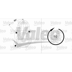 Starteris VALEO 433347