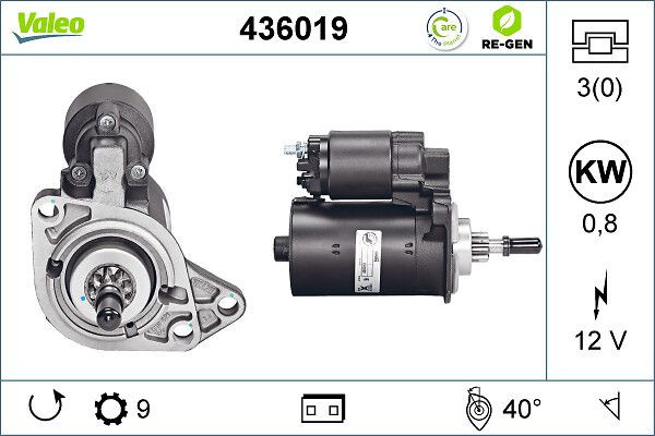 Starteris VALEO 436019