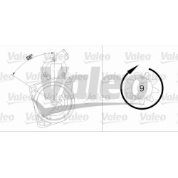 Starteris VALEO 436028