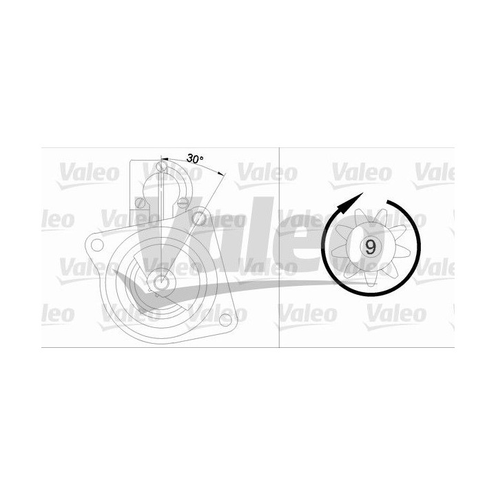 Starteris VALEO 436037