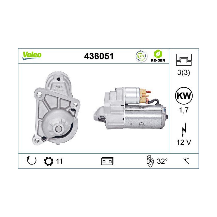 Starteris VALEO 436051