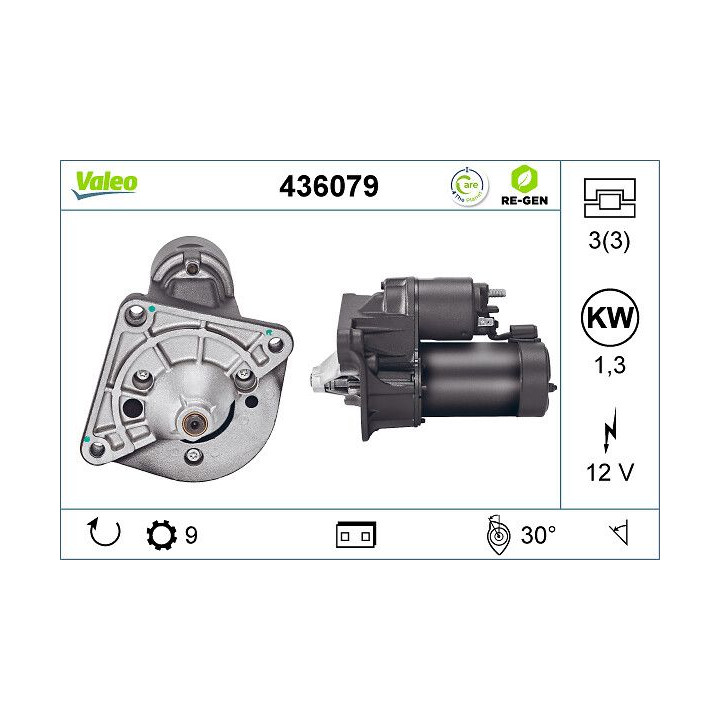 Starteris VALEO 436079