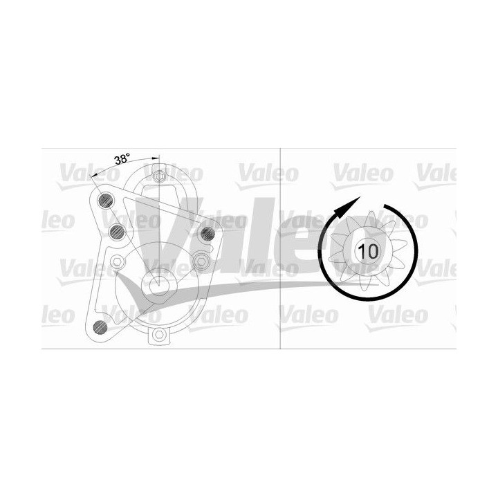 Starteris VALEO 436081