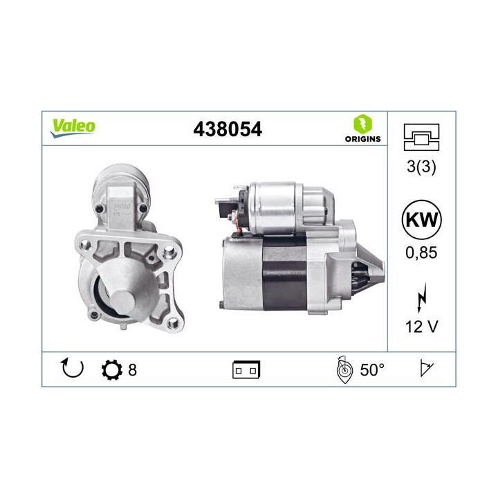 Starteris VALEO 438054