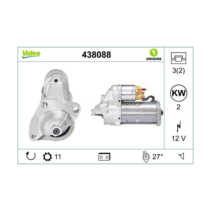 Starteris VALEO 438088