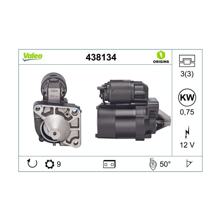 Starteris VALEO 438134