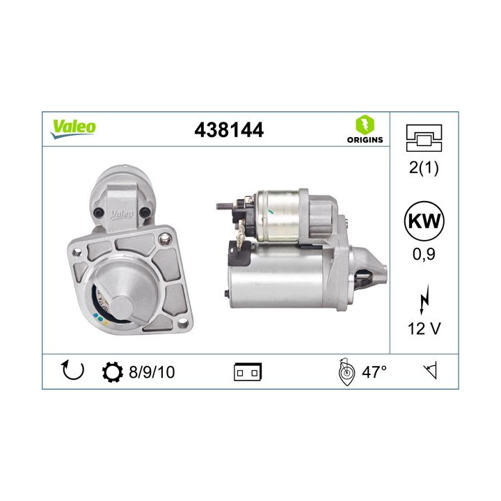 Starteris VALEO 438144