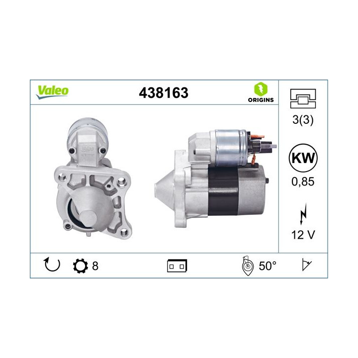 Starteris VALEO 438163