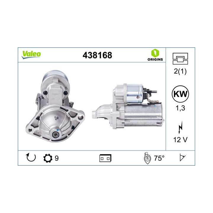 Starteris VALEO 438168