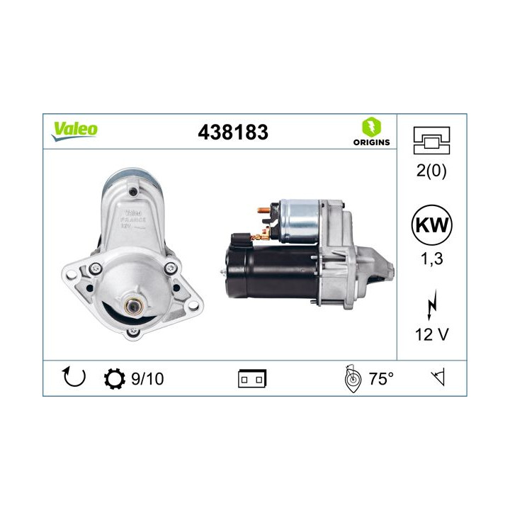 Starteris VALEO 438183