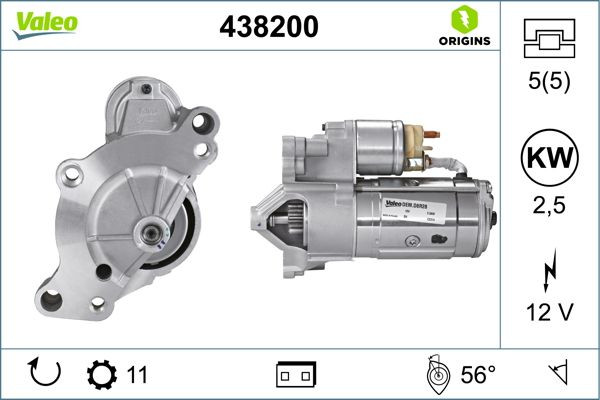 Starteris VALEO 438200