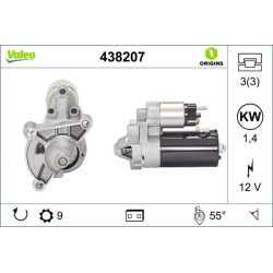 Starteris VALEO 438207