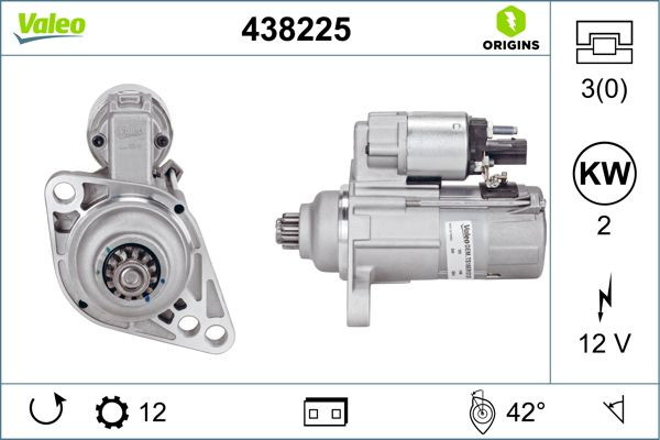 Starteris VALEO 438225