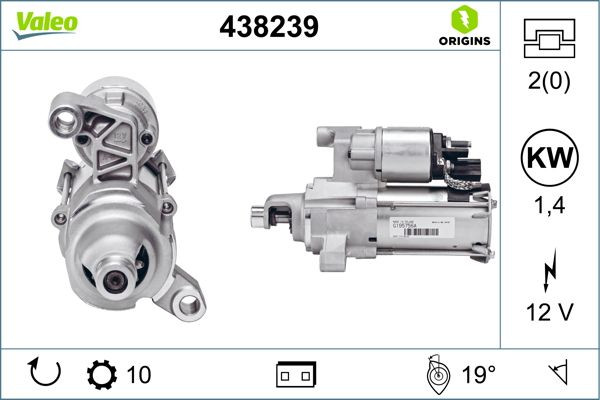 Starteris VALEO 438239