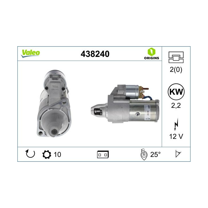 Starteris VALEO 438240
