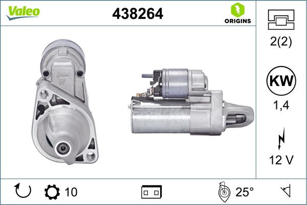 Starteris VALEO 438264