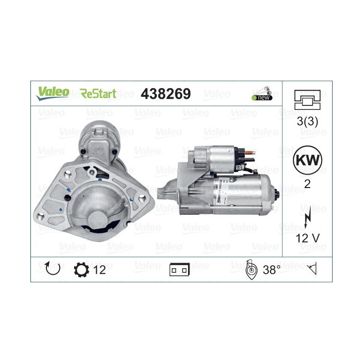 Starteris VALEO 438269