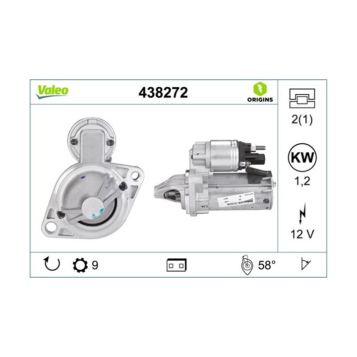Starteris VALEO 438272