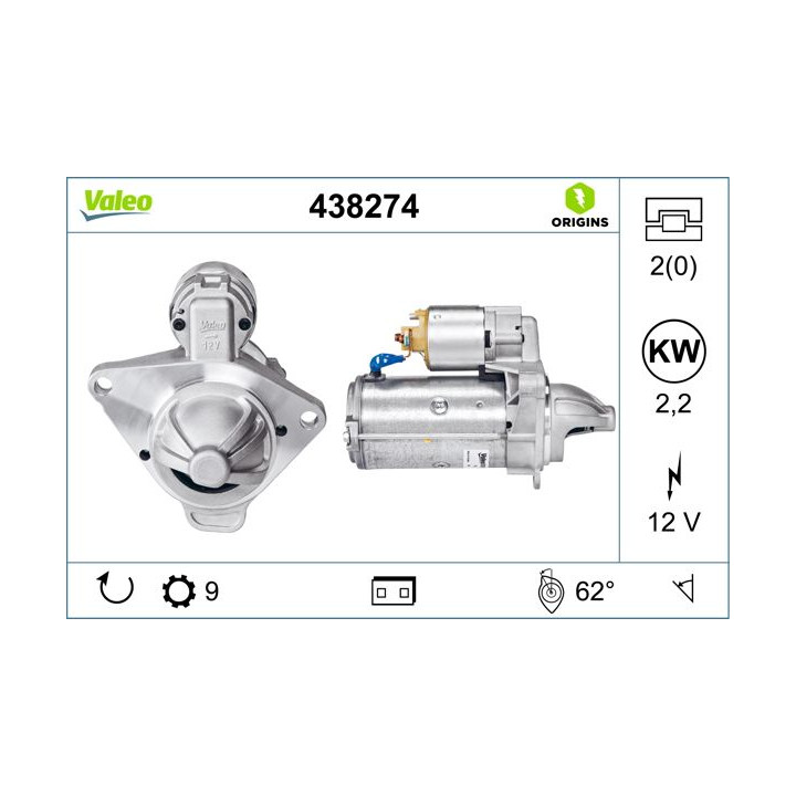 Starteris VALEO 438274
