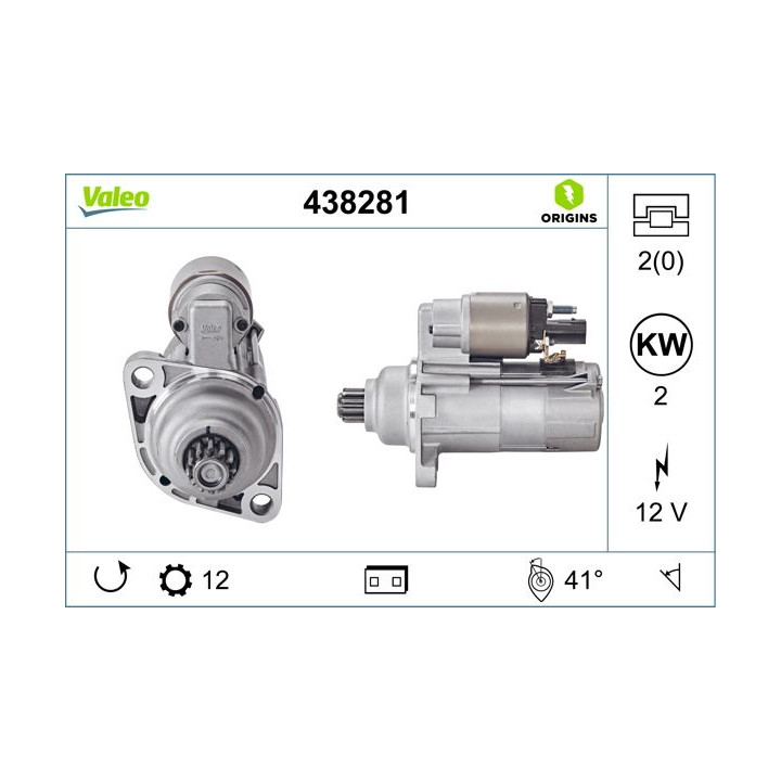 Starteris VALEO 438281