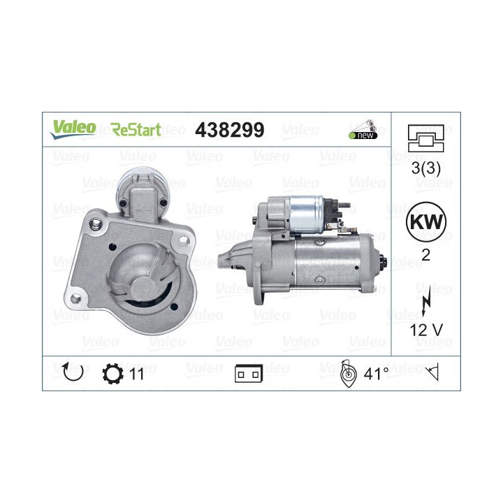 Starteris VALEO 438299