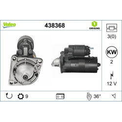 Starteris VALEO 438368