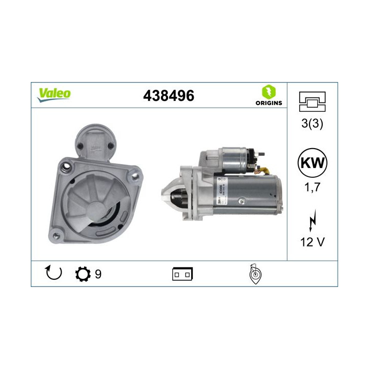 Starteris VALEO 438496