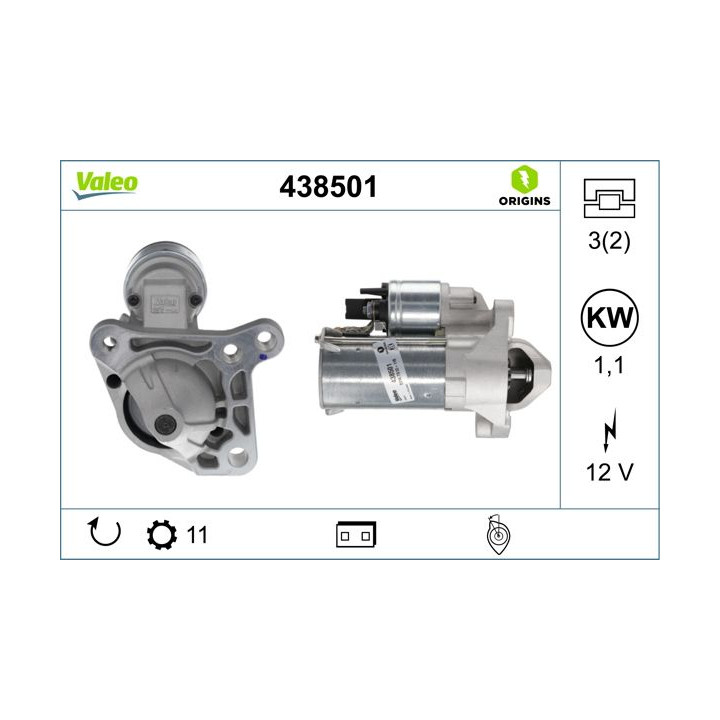 Starteris VALEO 438501