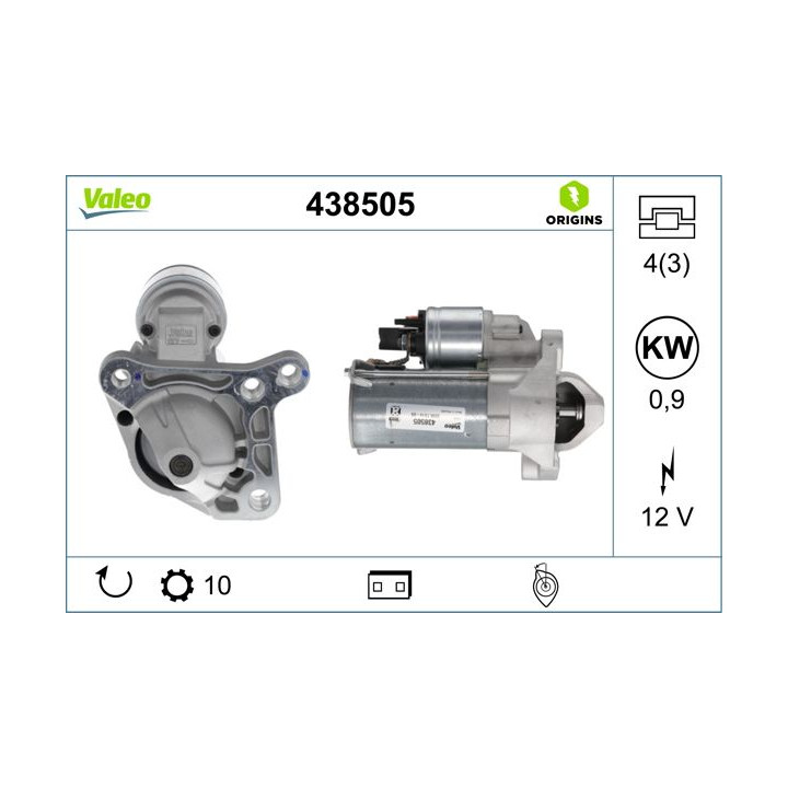 Starteris VALEO 438505