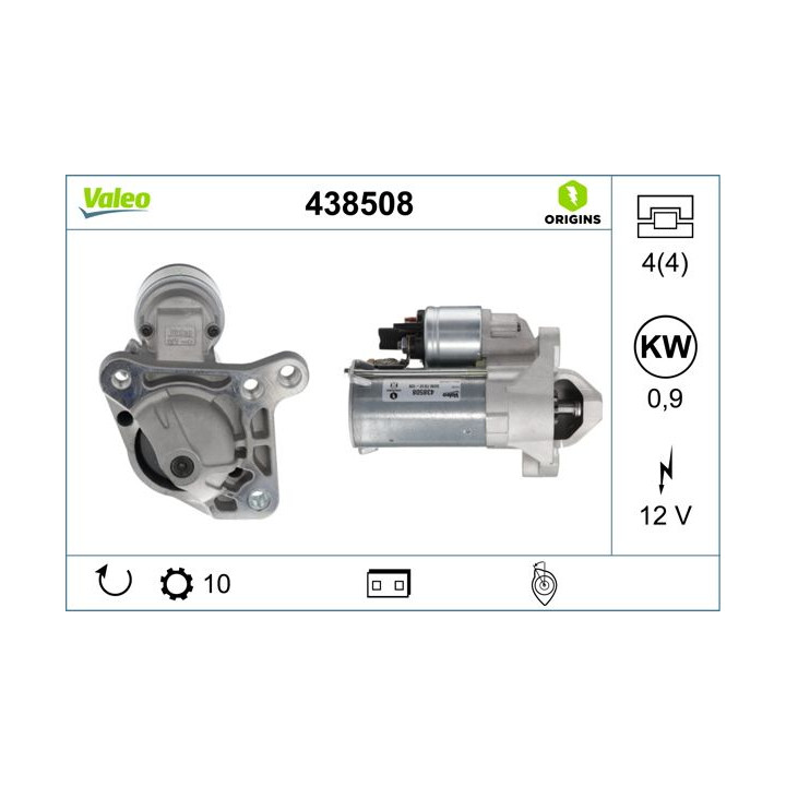 Starteris VALEO 438508