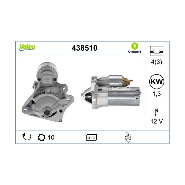 Starteris VALEO 438510