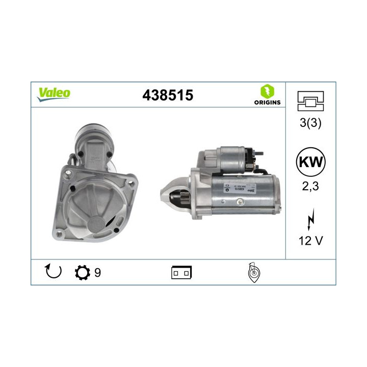 Starteris VALEO 438515