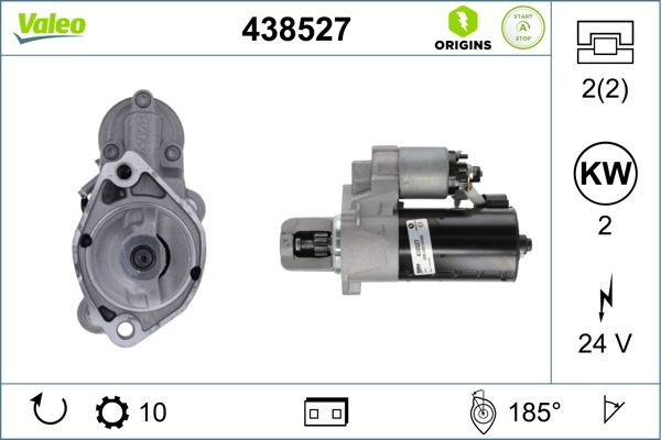 Starteris VALEO 438527