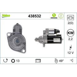 Starteris VALEO 438532