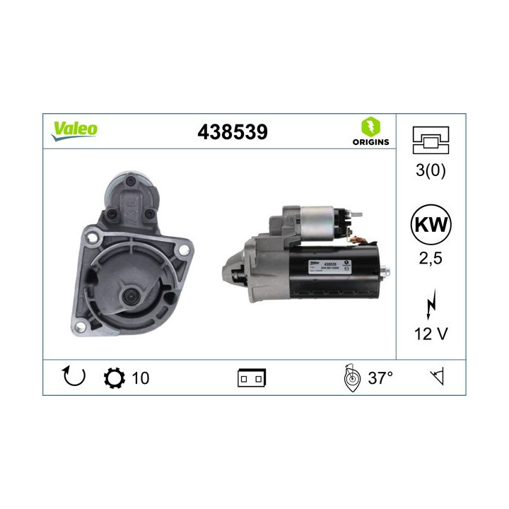 Starteris VALEO 438539